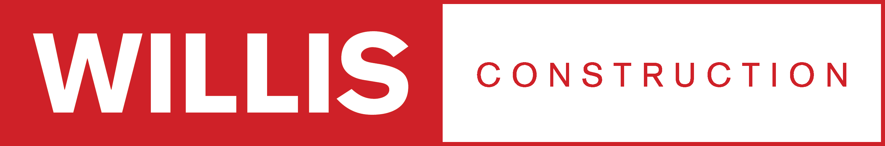 WILLIS CONSTRUCTION NEW RED LOGO