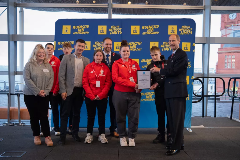 Dof E HRH Cardiff Visit 01696