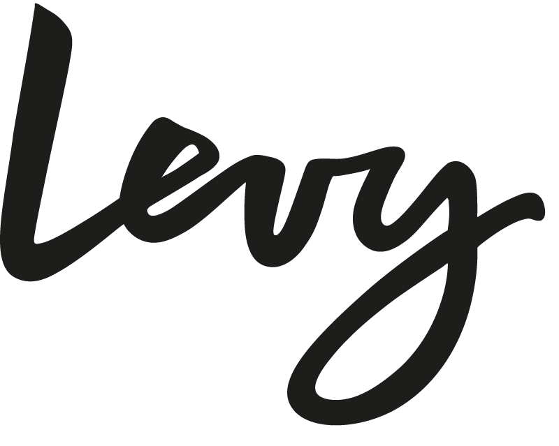Black Levy logo